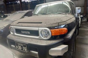 Selling Black Toyota Fj Cruiser 2016 Automatic Gasoline at 42000 in Makati