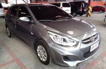 Grey Hyundai Accent 2015 Hatchback Automatic Diesel for sale 