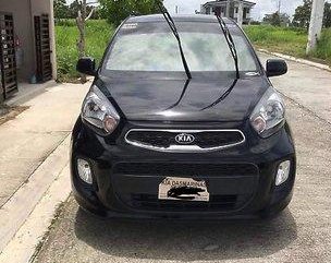 Black Kia Picanto 2016 at 36000 km for sale 