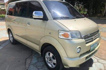 Beige Suzuki Apv 2010 Automatic Gasoline for sale0