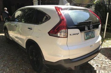 White Honda Cr-V 2013 for sale in Cebu