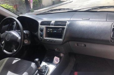 Green Honda Civic 2003 at 145000 km for sale 