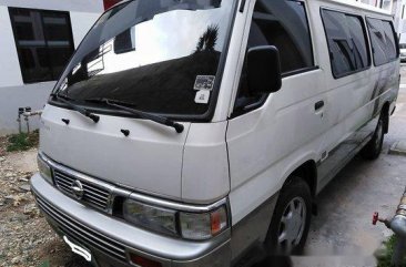 White Nissan Urvan 2012 at 81000 km for sale