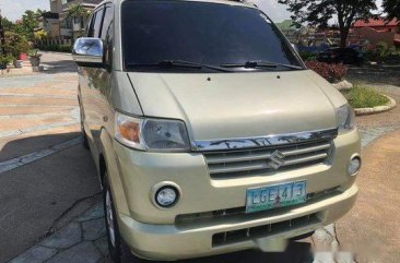 Beige Suzuki Apv 2010 Automatic Gasoline for sale0