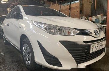 White Toyota Vios 2019 Automatic Gasoline for sale 