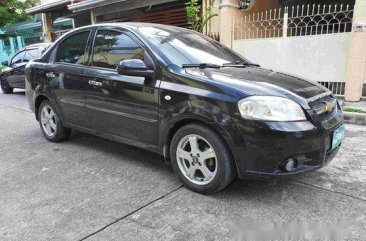 Selling Black Chevrolet Aveo 2012 Automatic Gasoline 