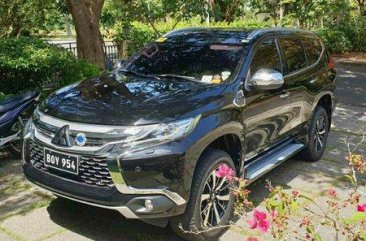 Black Mitsubishi Montero Sport 2017 at 24000 km for sale 