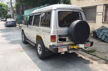 Silver Mitsubishi Pajero 1989 for sale in Manila 