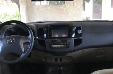 Blue Toyota Fortuner 2012 for sale in Muntinlupa 