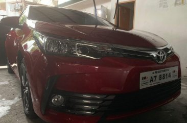 Sell Red 2018 Toyota Corolla Altis in Quezon City 