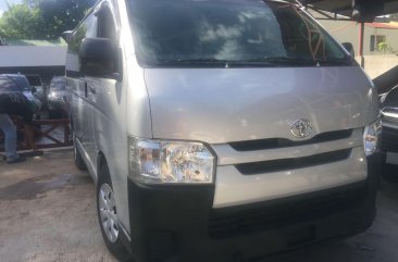 Silver Toyota Hiace 2018 for sale in Quezon City 