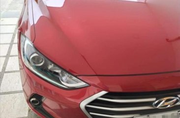 Red Hyundai Elantra 2016 for sale in Manila