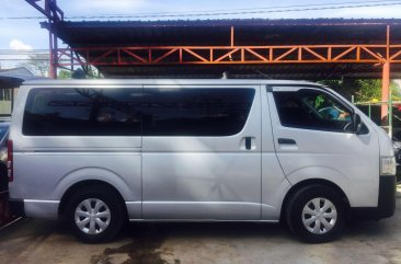 Silver Toyota Hiace 2018 for sale in Quezon City 