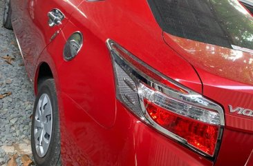 Red Toyota Vios 2018 for sale in Quezon City