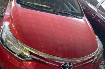 Red Toyota Vios 2018 for sale in Quezon City