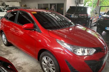 Sell Red 2018 Toyota Yaris in Quezon City 