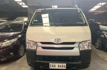 White Toyota Hiace 2019 for sale in Quezon City