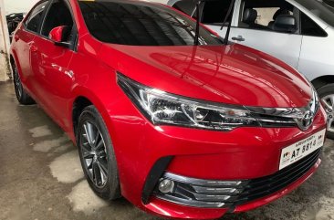 Red Toyota Altis 2018 Sedan for sale in Quezon City 