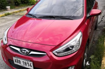 Sell Red 2014 Hyundai Accent in Makati 