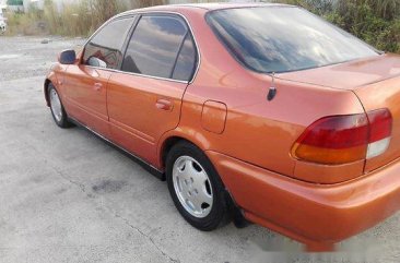 Sell Orange 1997 Honda Civic Automatic Gasoline at 84000 km 