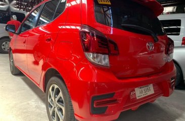 Sell Red 2019 Toyota Wigo in Quezon City 