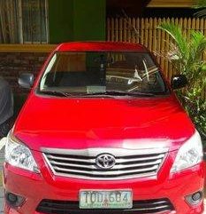 Red Toyota Innova 2012 at 55000 km for sale in Imus