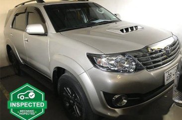 Selling Beige Toyota Fortuner 2015 Automatic Diesel 