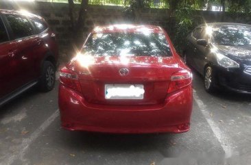 Selling Red Toyota Vios 2016 Manual Gasoline