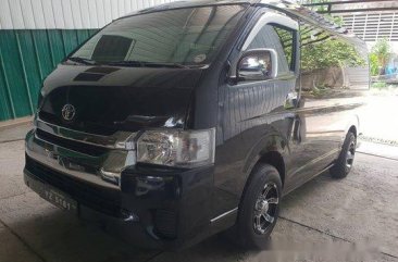 Black Toyota Hiace 2016 at 40000 km for sale in QuezonCity 