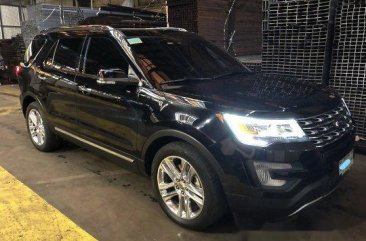 Black Ford Explorer 2017 at 21000 km for sale