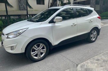 Selling White Hyundai Tucson 2012 Automatic Diesel 