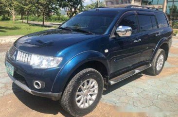 Blue Mitsubishi Montero Sport 2010 for sale in Cebu 