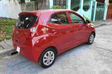 Sell Red 2016 Hyundai Eon Manual Gasoline at 30000 km 