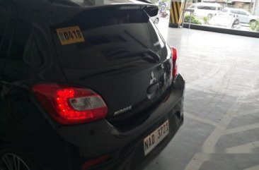 Selling Black Mitsubishi Mirage 2016 Automatic Gasoline in Bacoor