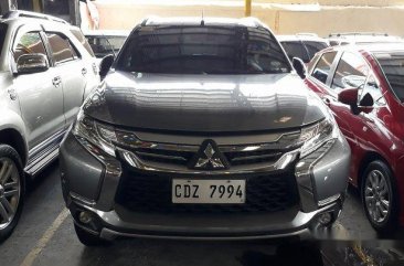 Selling Grey Mitsubishi Montero Sport 2016 Automatic Gasoline 