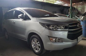 Silver Toyota Innova 2016 at 10000 km for sale