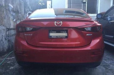 Red Mazda 3 2016 Automatic Gasoline for sale 