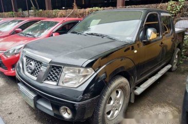 Black Nissan Frontier Navara 2008 for sale in Makati