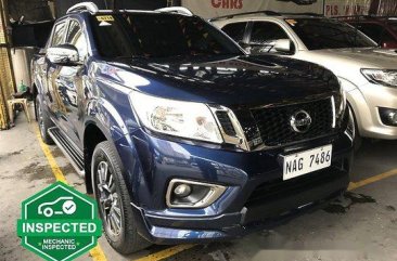 Selling Blue Nissan Frontier navara 2017 Automatic Diesel 