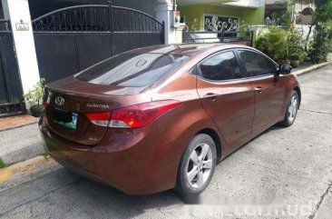 Sell Brown 2013 Hyundai Elantra Automatic Gasoline at 90000 km 