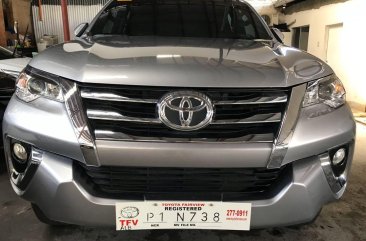 Silver Toyota Fortuner 2019 for sale in Quezon City 