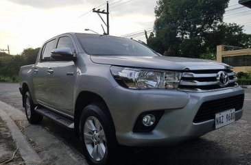 Selling Silver Toyota Hilux 2017 at 15000 km 