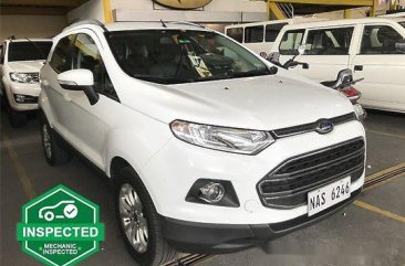 White Ford Ecosport 2017 for sale in Quezon City