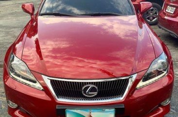 Red Lexus Is 350 2013 for sale in Pasig