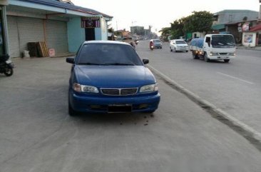 Selling Blue Toyota Corolla 2000 Manual Gasoline at 100000 km 