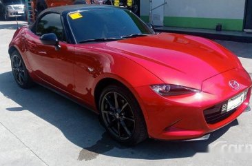 Selling Red Mazda Mx-5 2016 Automatic Gasoline at 7000 km 