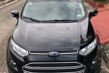 Black Ford Ecosport 2016 Automatic Gasoline for sale 