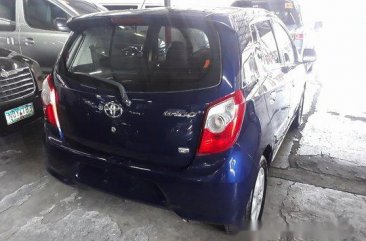 Sell Blue 2017 Toyota Wigo at 38217 km 