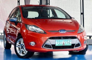 Selling Red Ford Fiesta 2011 Automatic Gasoline in Manila