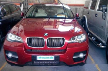Red BMW X6 2014 for sale in Pasig
